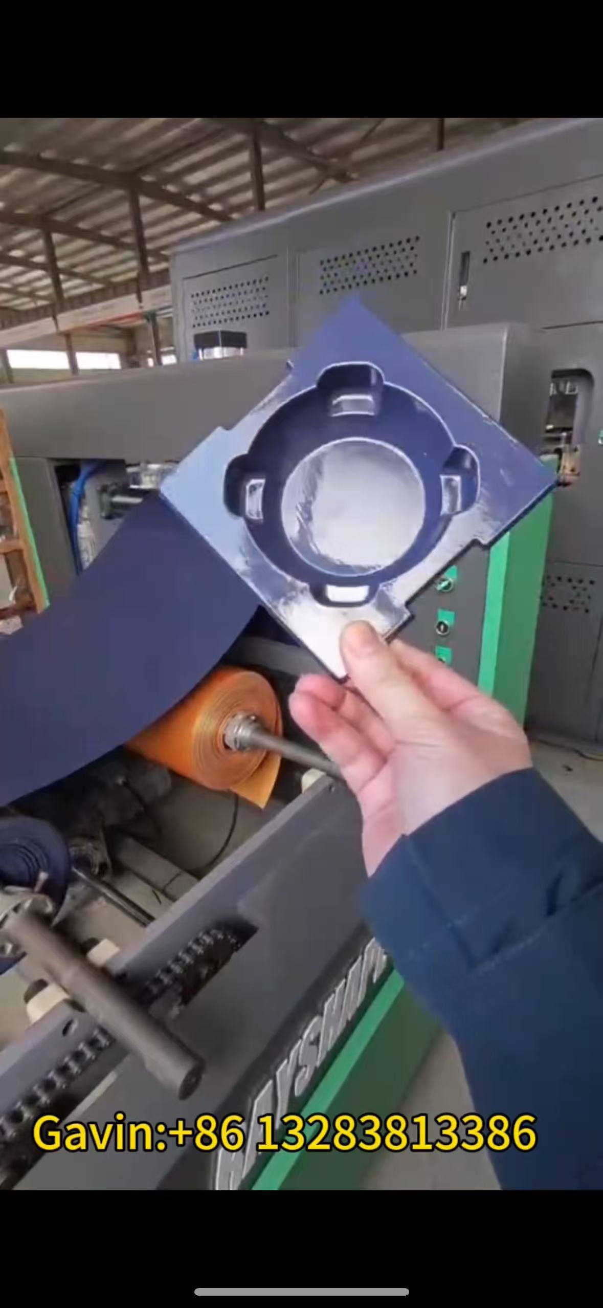 testing plastic package cover mould model 730 610